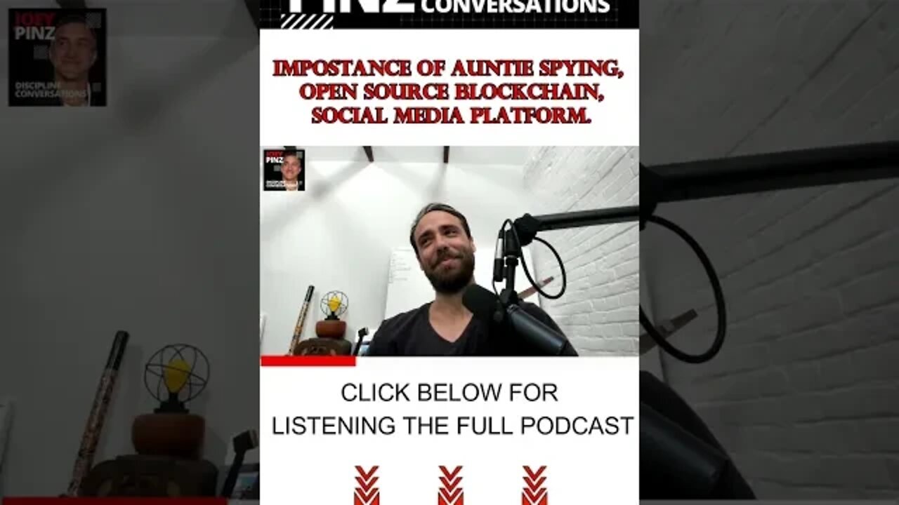 #138 Bill Ottman: Minds- Open-Source Social Media CEO | Joey Pinz Discipline Conversations #shorts