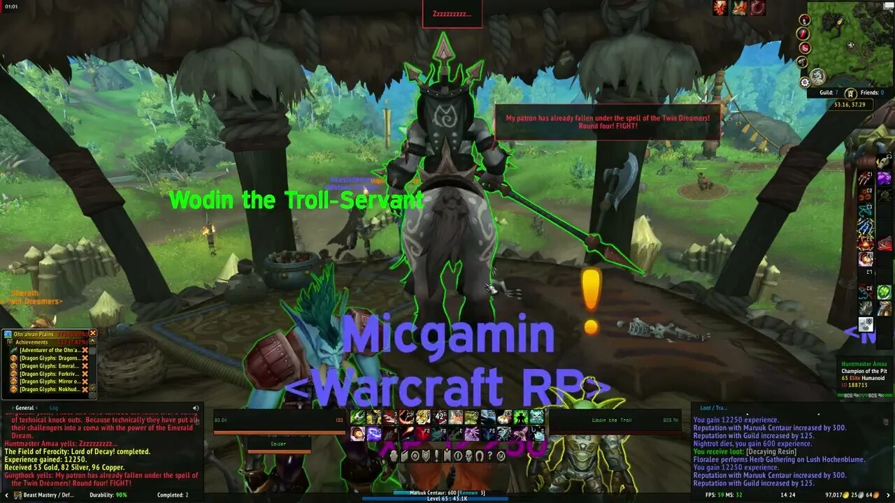 World of Warcraft Dragonflight The Field of Ferocity Lord of Decay