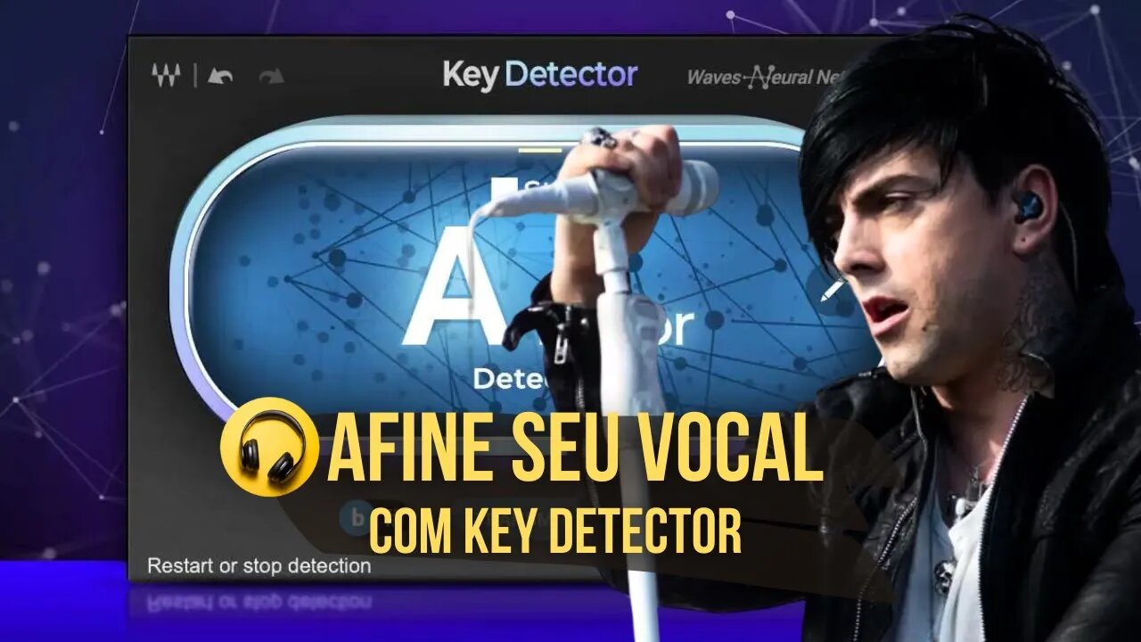 Afine seu Vocal com Key Detector da Waves