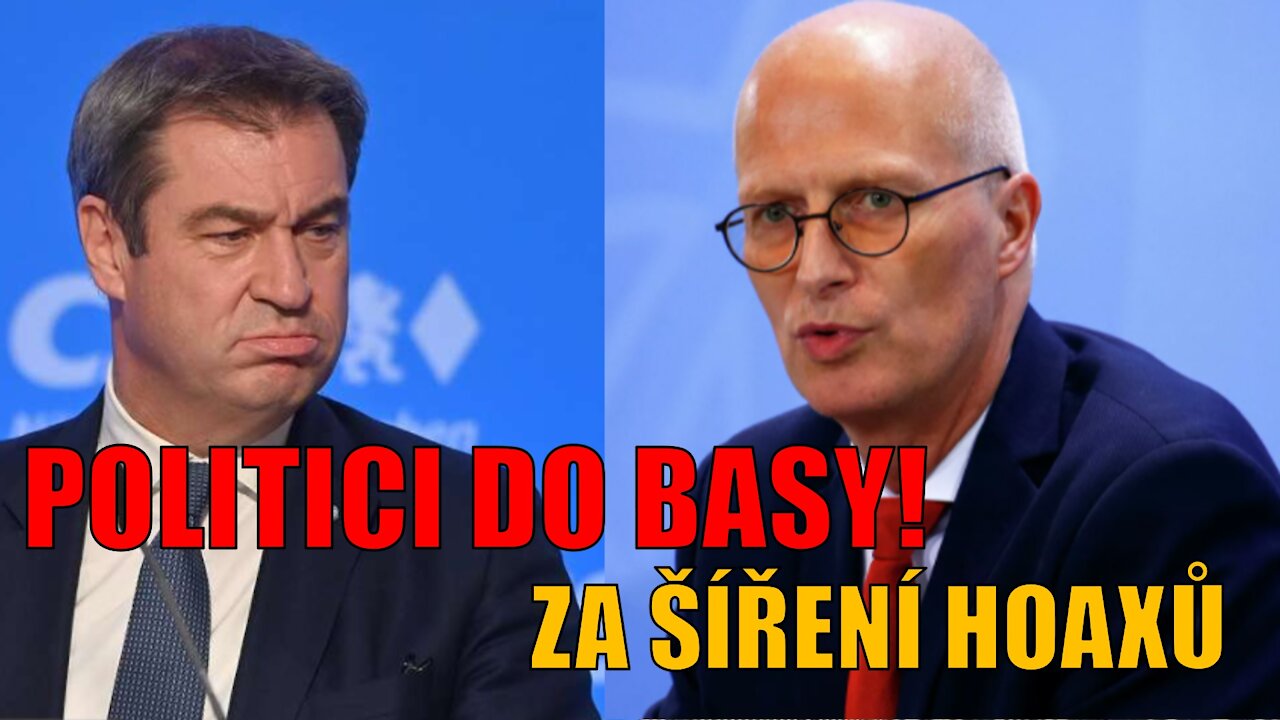 POLITICI DO BASY - ZA ŠÍŘENÍ HOAXŮ!