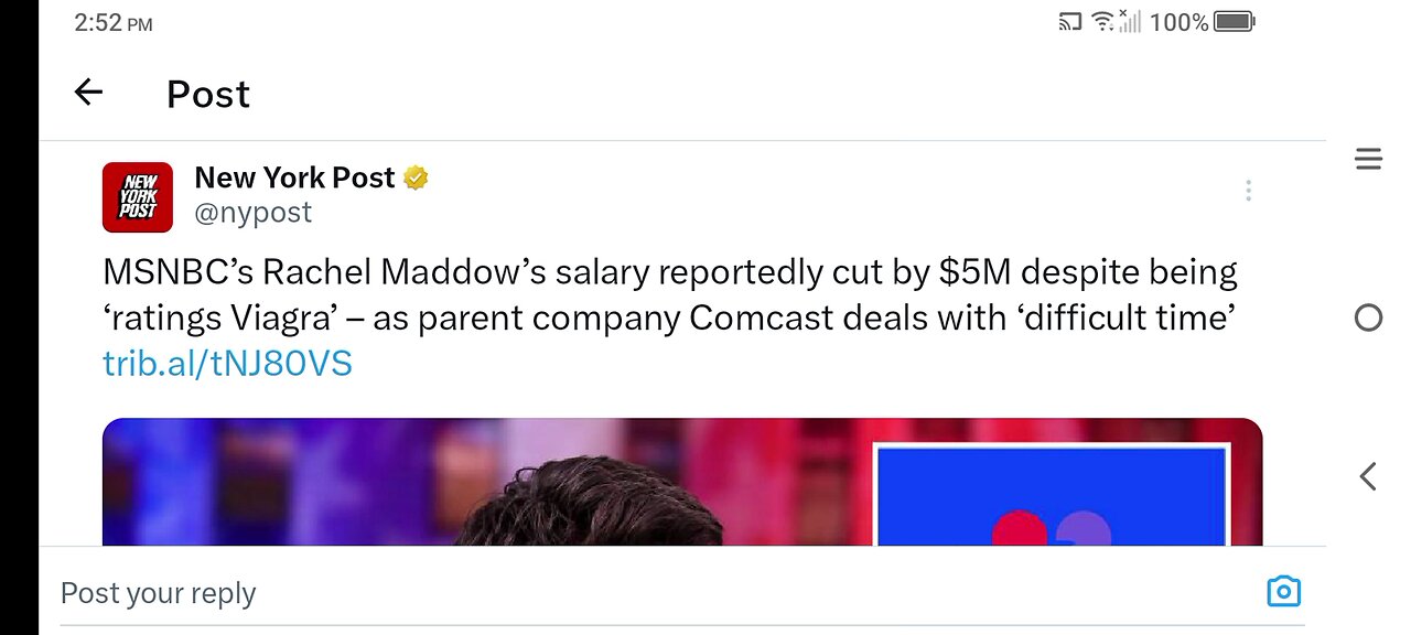 Rachel Maddow Loses $5Mil