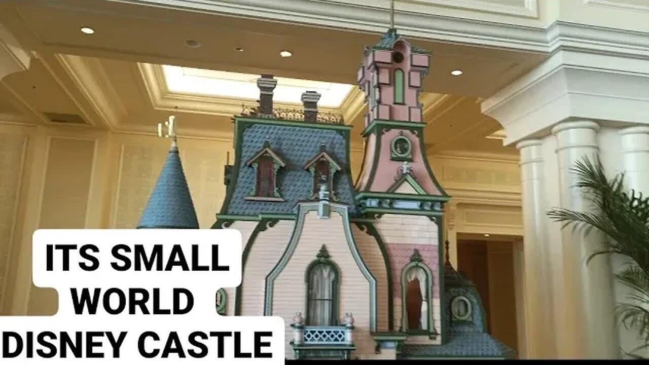 ITS SMALL WORLD DISNEY CASTLE BYE JAPAN GOOD LUCK -- FRANSISCA SIM