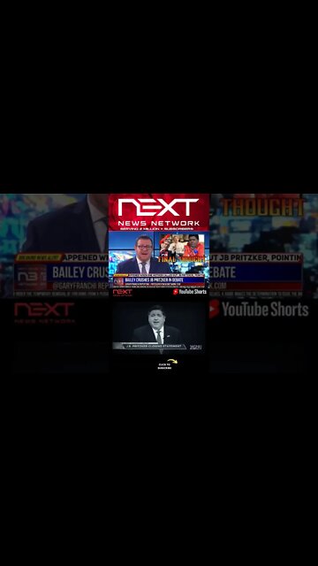 Pritzker BUSTED Lying At Debate, it's Time For Darren Bailey to Fix Illinois! #shorts