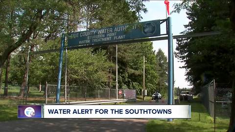 Water alert for Southtowns until Tuesday