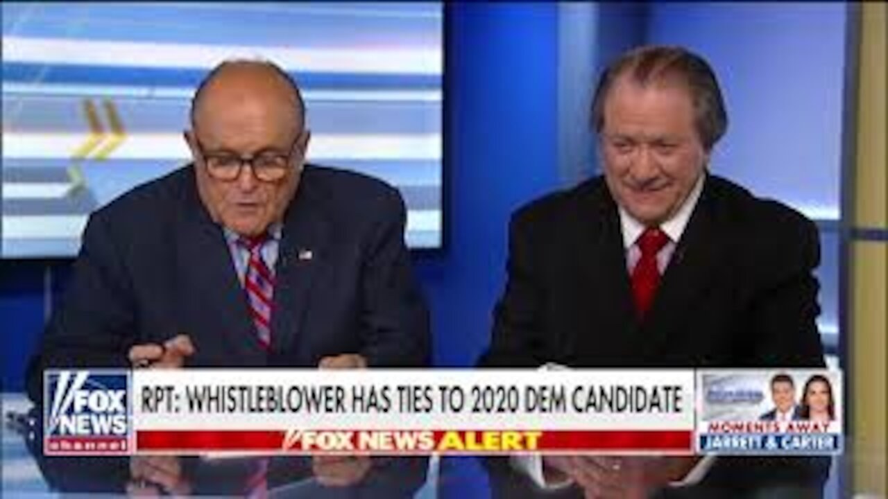 Rudy Giuliani and Joe DiGenova Discuss the Fake Impeachment