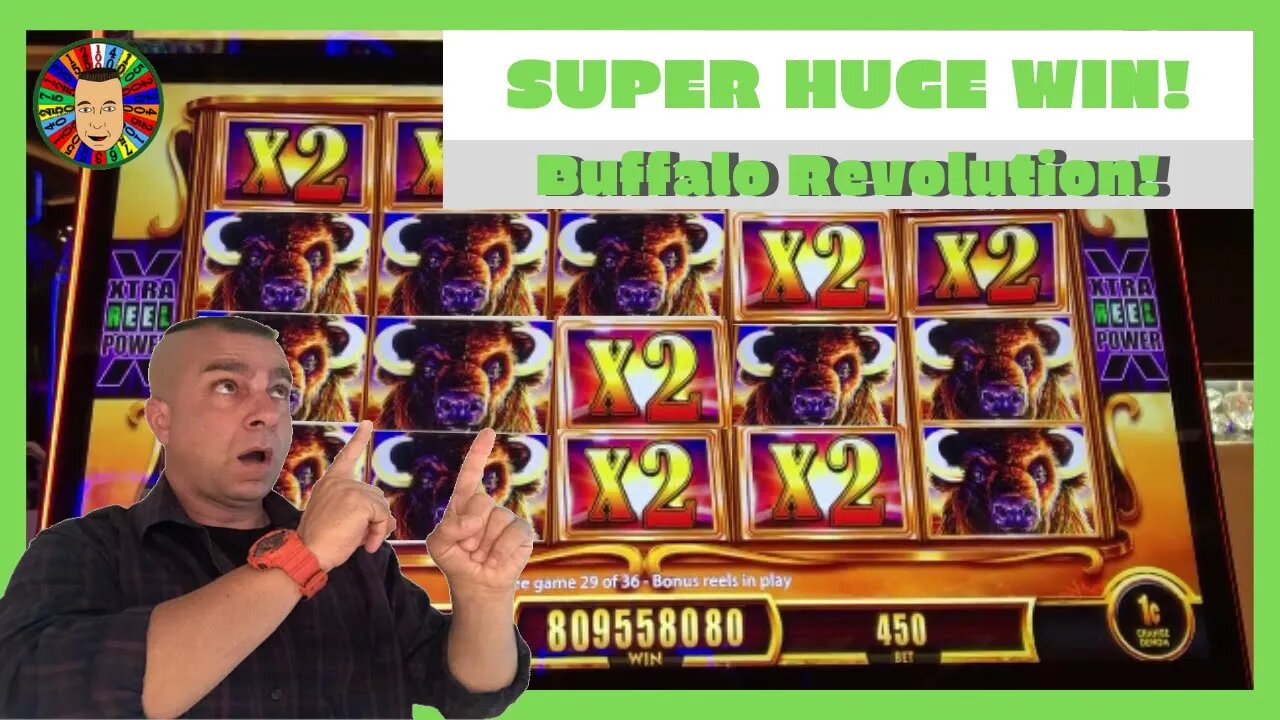 💥Huge Buffalo Revolution JACKPOT!💥