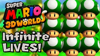 How to get Infinite Lives in Super Mario 3D World