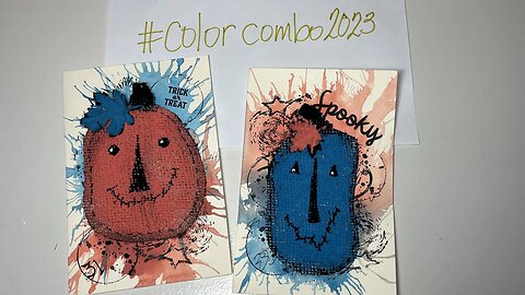 #colorcombo2023 Coral and Teal
