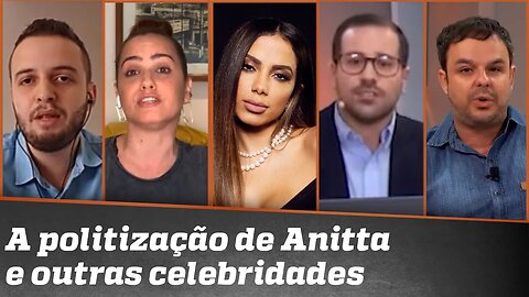 Anitta e outras celebridades em busca de conhecimento político: bancada avalia como positivo