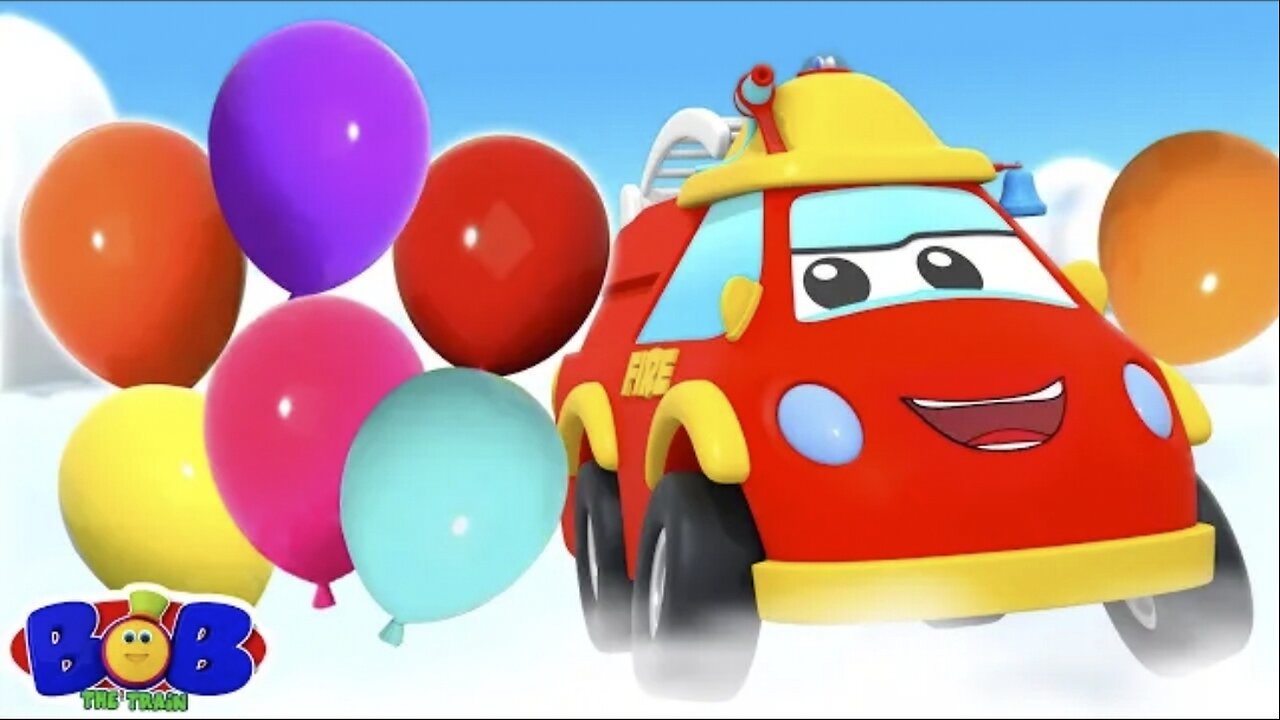 Balloon Race - Fun Time Song for Kids + More Nursery Rhymes & Cartoons