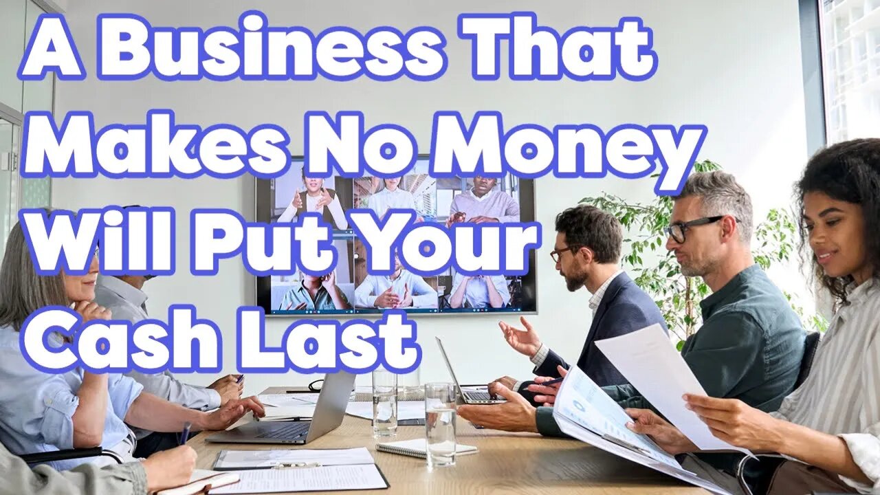 BUSINESS ANALYSIS: Why You Should NOT Invest in Businesses That Make No Money.