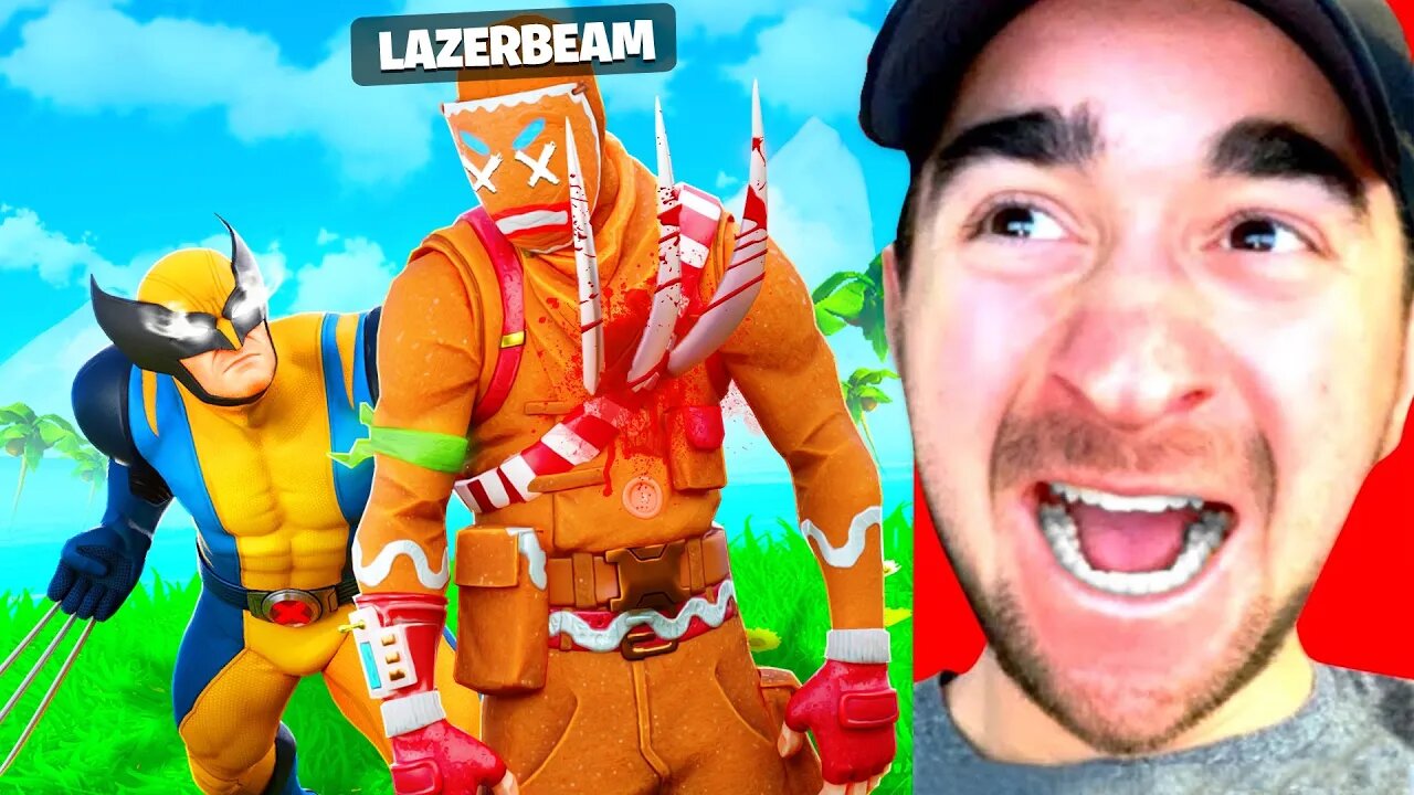 Streamers Getting DESTROYED By Wolverine Boss! (Fortnite)