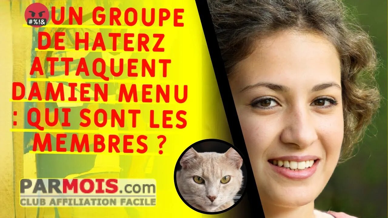 🤬 Un groupe de haterz attaquent Damien Menu : qui sont les membres ?