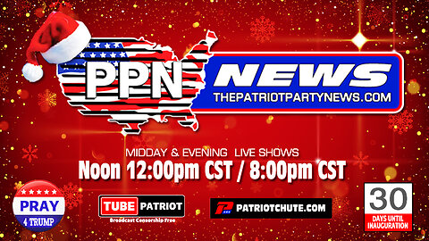 12-20-24-PPN-AT-12PM-CST-1PM-EST #PPN #TRUTH