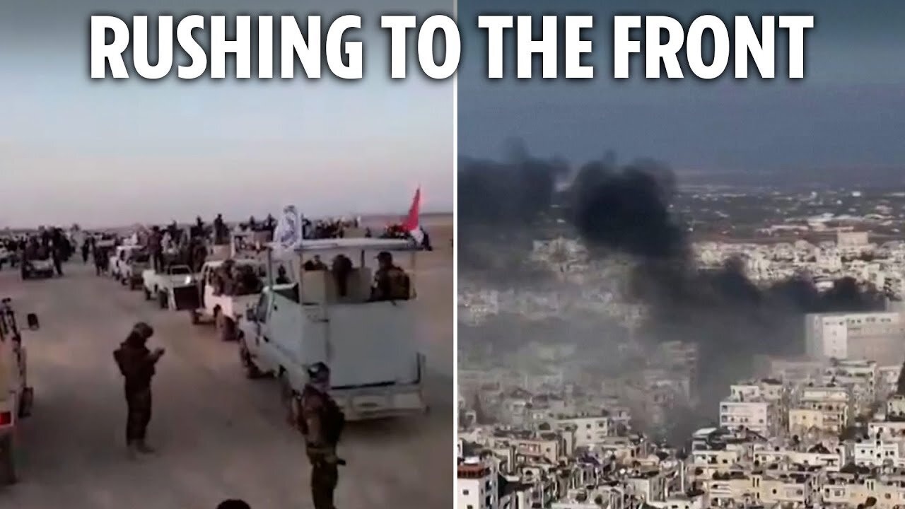 Iran-backed fighters pour into Syria in desperate bid to halt rebel surge and shore up Assad