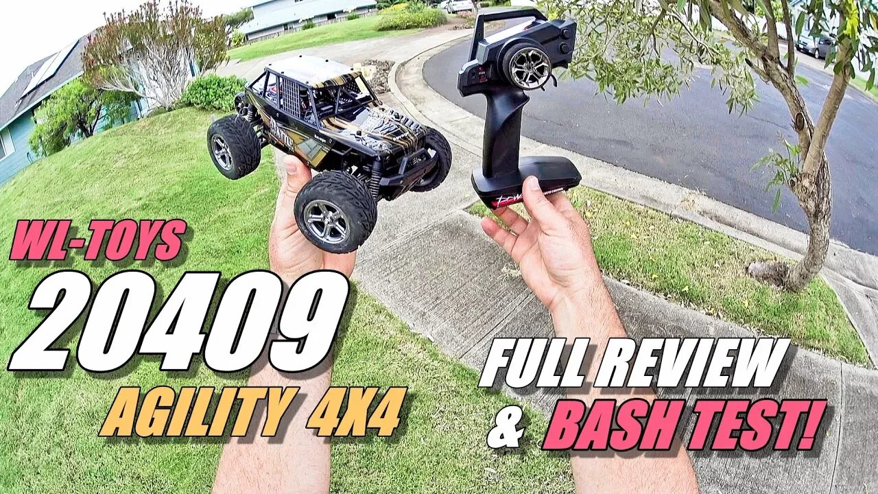 WLTOYS 20409 AGILITY 4X4 1/20 RC Truck Review - [UnBox, Inspection, Drive/CRASH Test, Pros & Cons]