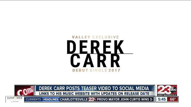 NFL Derek Carr's Fake Music Career