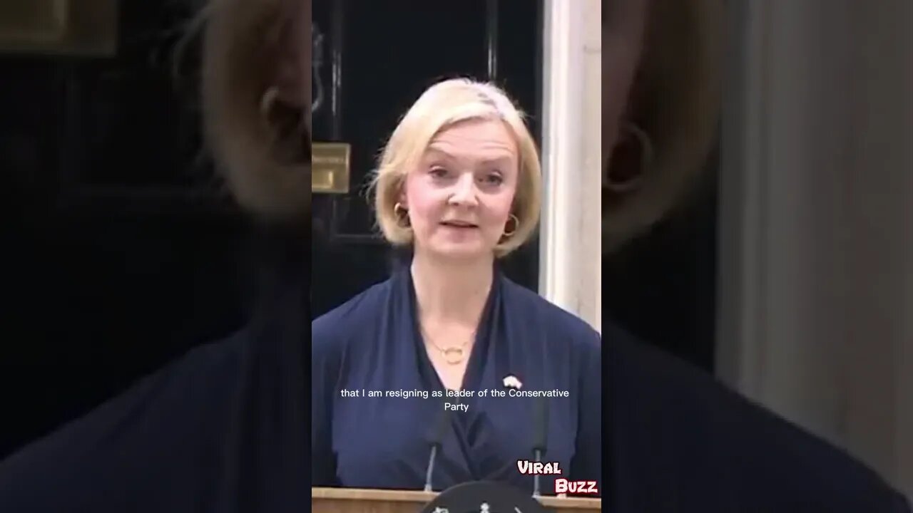 Liz Truss Resigns as UK Prime Minister #shorts