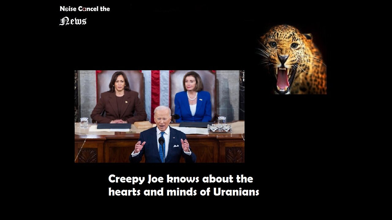 Creepy Joe knows about the hearts and minds of Uranians