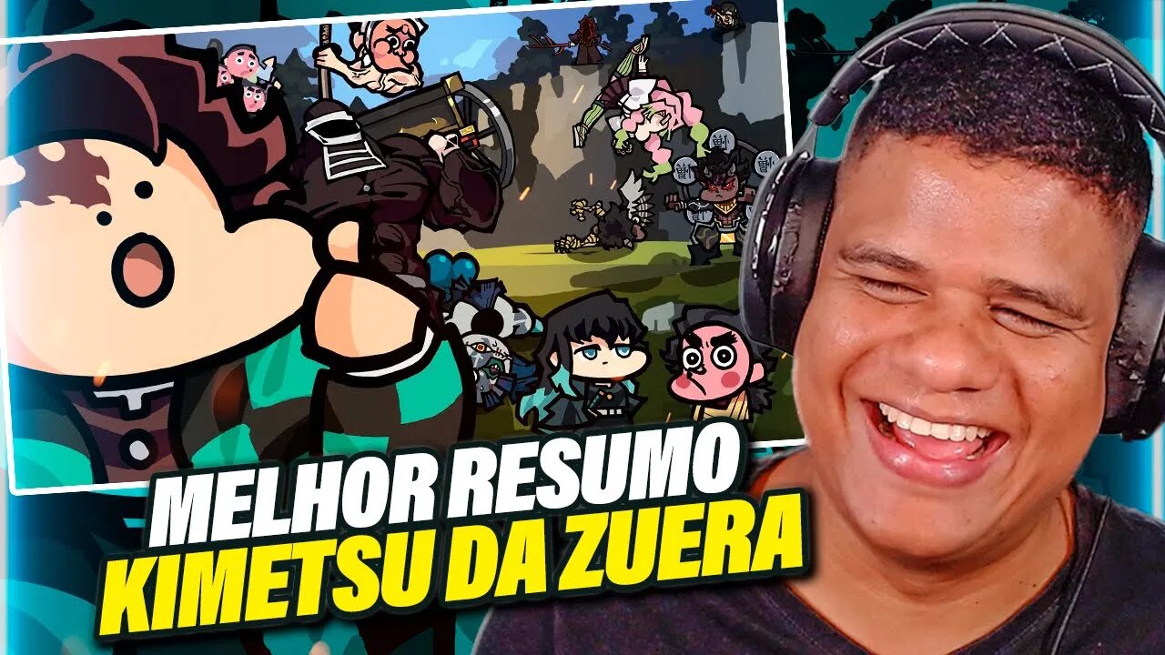 REAGINDO a DAMON SLAYER DA ZUEIRA | 3º TEMPORADA | React Anime Pro