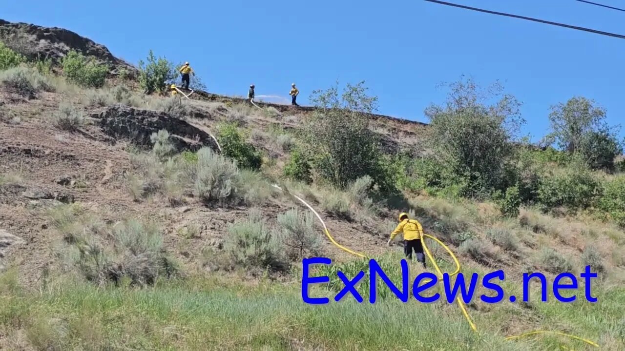 Vernon Grass Fire in Becker Park