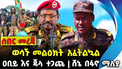 ወሳኙ መልዕክት አፈትልኳል❗️ ዐቢይ እና ጁላ ተጋጩ❗️ሸኔ በፋኖ ማሊያ❗️#ethio360#ethio251#fano || Birhanu || News Oct 13 2023