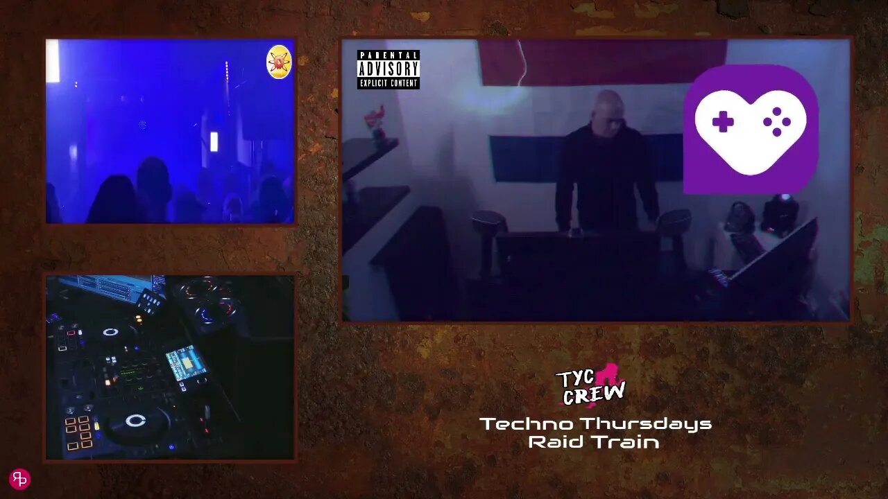 TYC (Twerkin Your Chair) Techno Thursday Raid Train 24th Nov '22 || Dark Techno ||