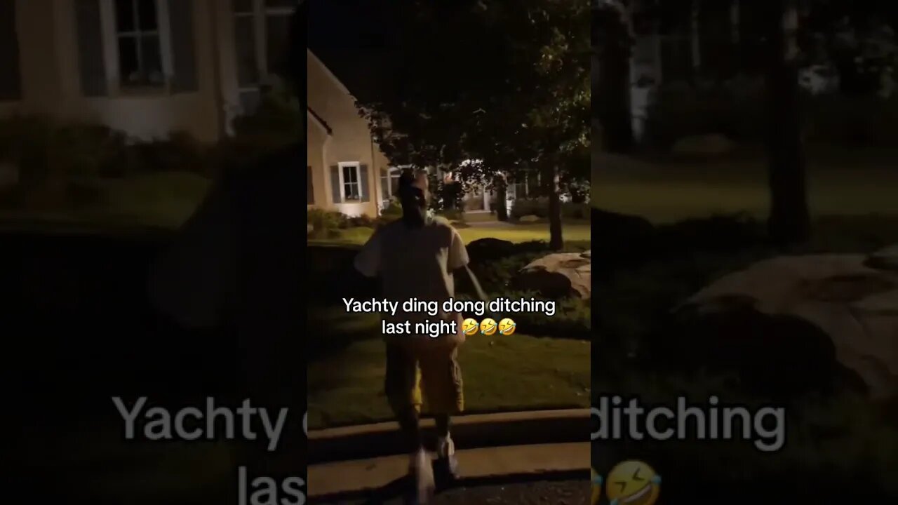 Lil Yatchy and Baylen Levine Went Ding Dong Ditching Last Night #lilyachty #baylenlevine