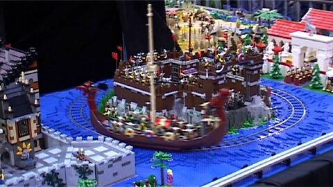 Legotrain ship