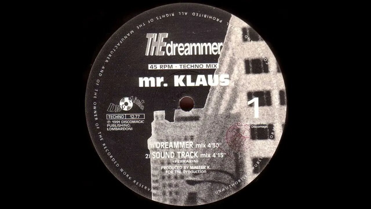 MR KLAUS- The Dreammer (Dreammer Mix)