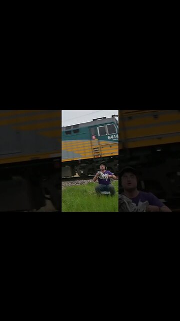 Don't Read Newspapers Near Train Tracks #shorts #trains