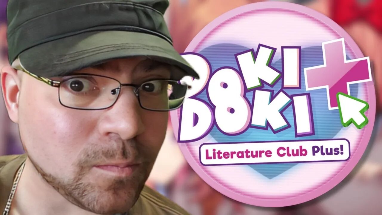 Scaredy Cat Nidge Plays Doki Doki Plus | Part 4 (Let's screw around!)