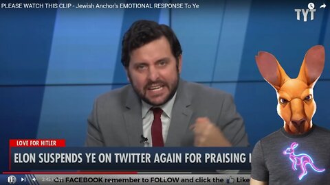 PLEASE WATCH THIS CLIP - Jewish Anchor's EMOTIONAL RESPONSE To Ye