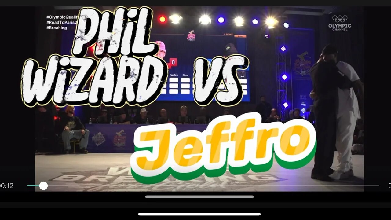 Final battle “Jeffro” USA Vs “Phil Wizard” Canada WDSF PAN AMERICAN CHAMPIONSHIP - Chile 🇨🇱 2023