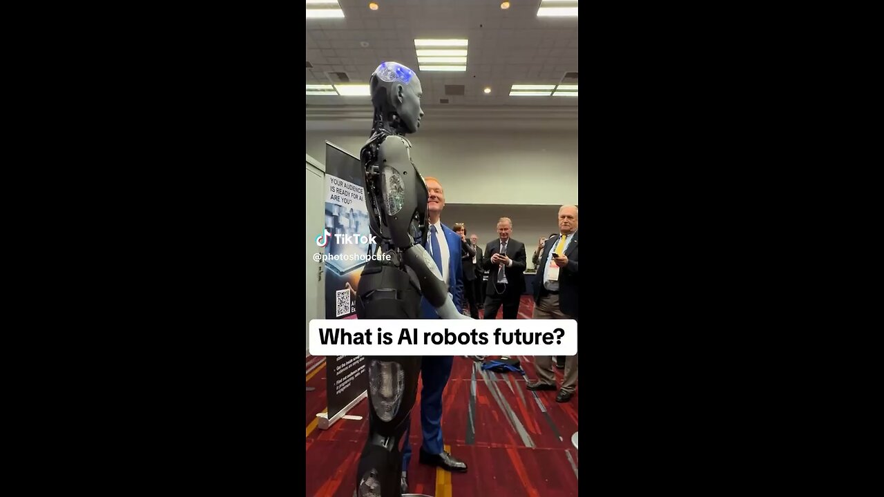 This is a scary scenario of what’s planned. They’ll push robot mic ownership that we will fight with