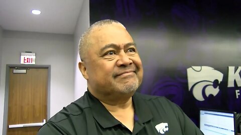 Kansas State Football | Mike Tuiasosopo Interview | April 5, 2023