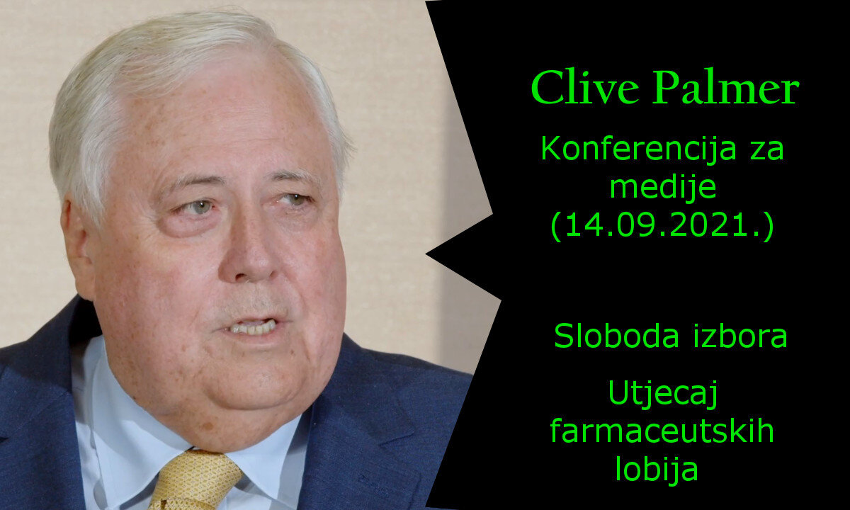 Clive Palmer Konferencija za medije