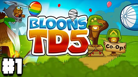 Bloons TD 5 Gameplay Walkthrough Part 1 (4K HDR) (RTX 4090) (i9 13900KF DDR5)