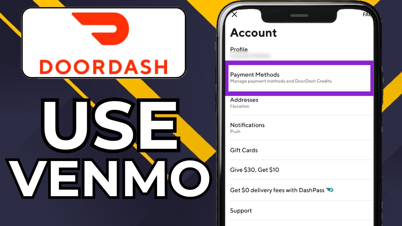 HOW TO PAY DOORDASH WITH VENMO