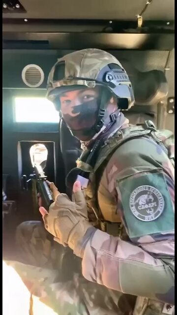 ★★★ Special battalion of the National Police of Ukraine on a combat mission