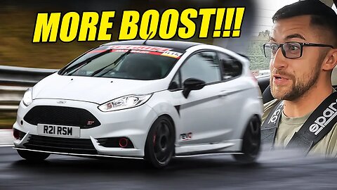 Now on FULL BOOST! 350hp Fiesta ST on the Nürburgring!