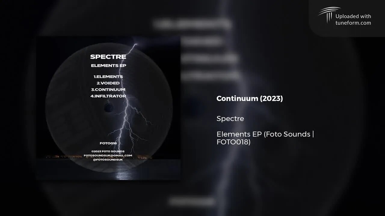 Spectre - Continuum (Foto Sounds | FOTO018) [Deep Dubstep]