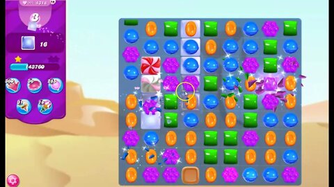 Candy Crush Level 4318 Talkthrough, 22 Moves 0 Boosters