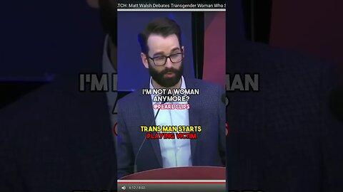 Trans Man Starts Playing Victim