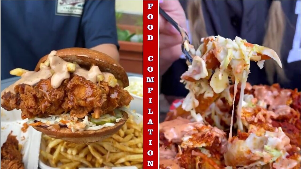 Hot Dog & Cheeseburger - Satisfying Food Videos - Tasty Food Video Compilation