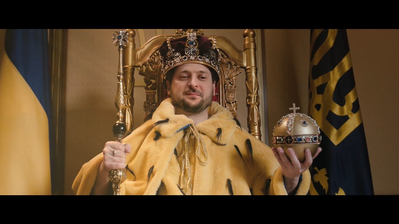 Zelensky watching Putin's inauguration