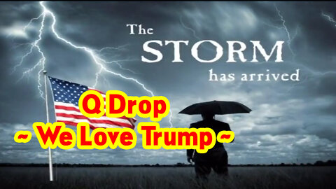 Q Drop ~ We Love Trump