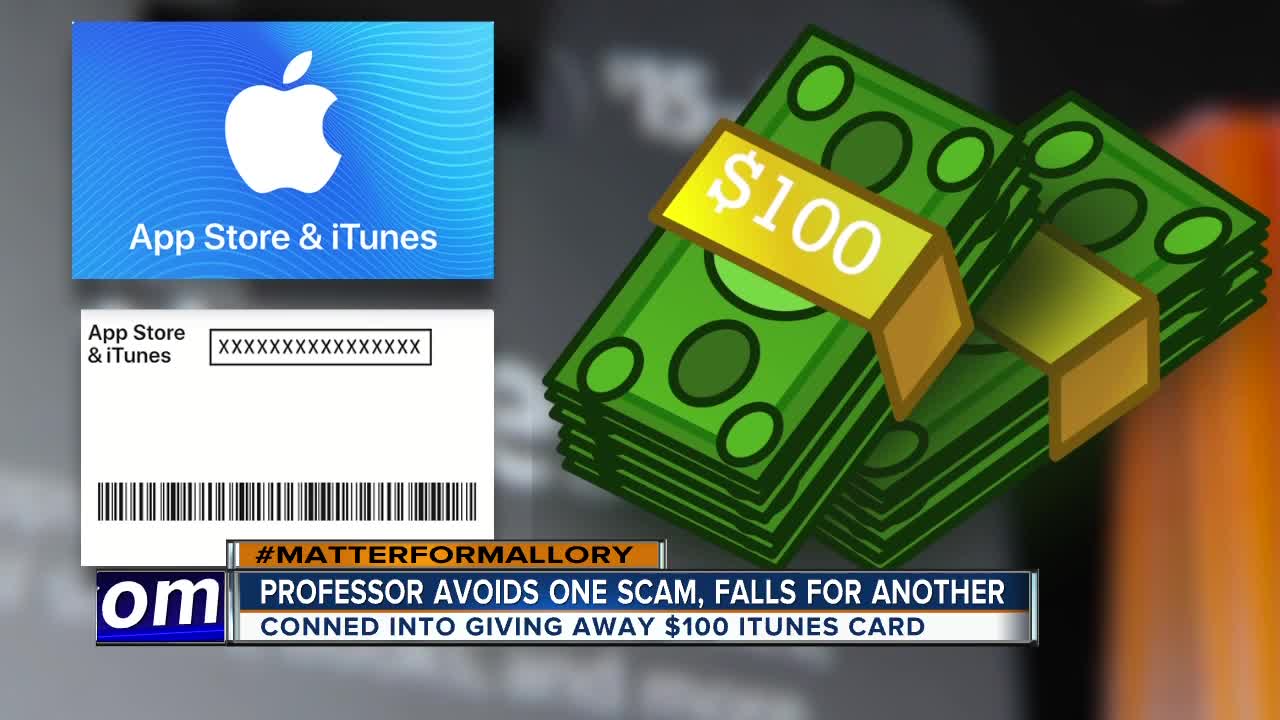 Local professor avoids one scam, falls for another