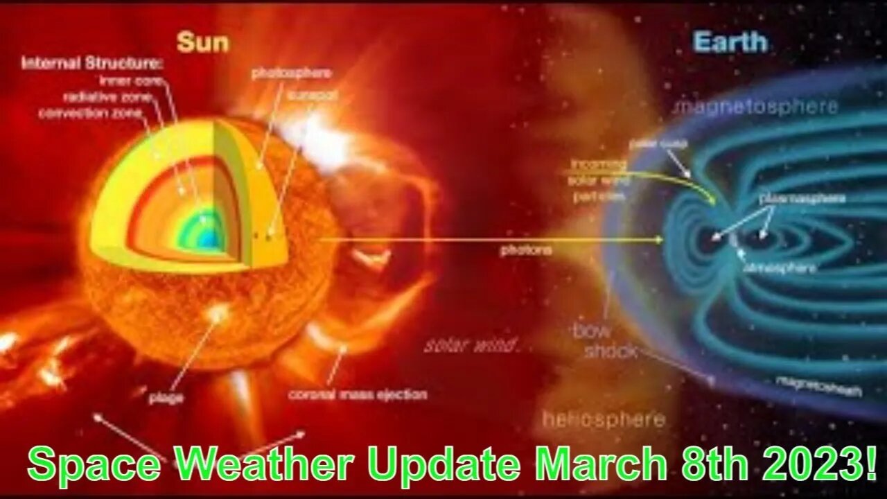 Space Weather Update Live With World News Report Today March 8th 2023!