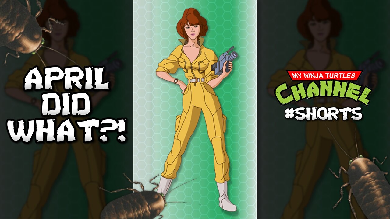 April O'Neil Had Sex With A Cockroach?! TMNT #Shorts